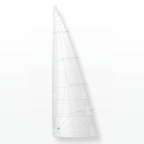 Großsegel - North Sails Sailmaking - für Fahrtensegelboote / Polyester / Dyneema®