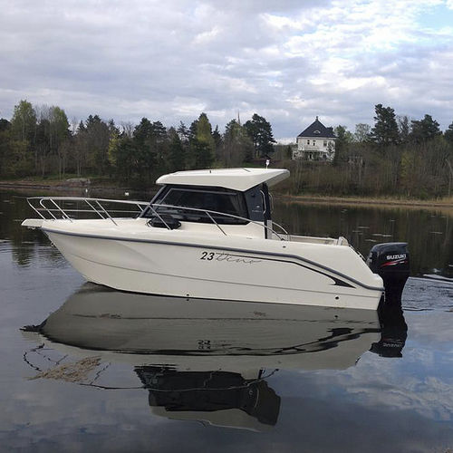 Cabin-Cruiser / Außenborder - DINO 23 - Capelli - Hardtop / für Angelsport / max. 7 Personen