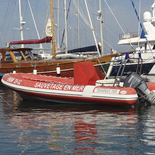 Rettungsboot Berufsschiff - TEMPEST 750  - Capelli - Arbeitsboot / Nutzfahrzeug / Taucherbasisboot