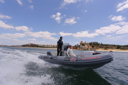 Außenborder-Schlauchboot - APNEA 51 - Capelli - halbstarr / mit Mittelkonsole / Open