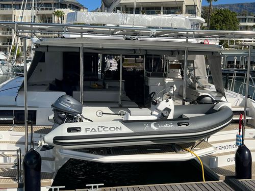 Außenborder-Schlauchboot - 390YT - Falcon Inflatables - Benzin / RHIB / mit Mittelkonsole