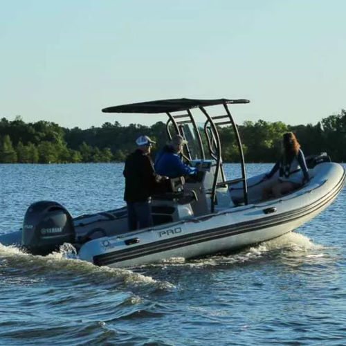 Außenborder-Schlauchboot - PRO 6.5 - ZODIAC - RIB / mit Mittelkonsole / Open