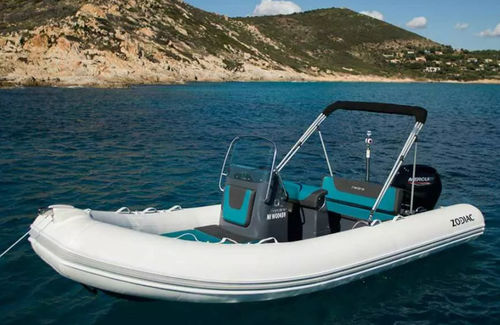 Außenborder-Schlauchboot - MEDLINE 580 - ZODIAC - RIB / mit Seitenkonsole / Open