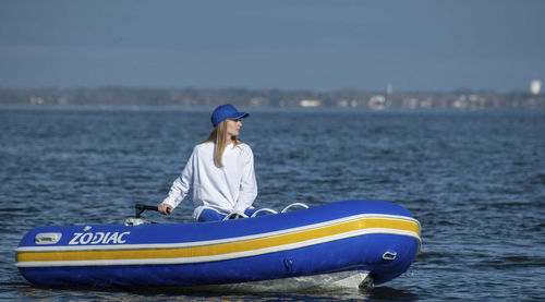 Außenborder-Schlauchboot - NOMAD  - ZODIAC - RIB / Open / mit Seitenkonsole