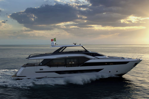Motoryacht für Kreuzfahrten - 940 - Ferretti Yachts - Flybridge / V-Drive