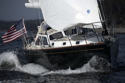 Hochseefahrten-Segelboot - 45 RS - Morris Yachts - Regatta / 2 Kabinen / Raised Pilothouse