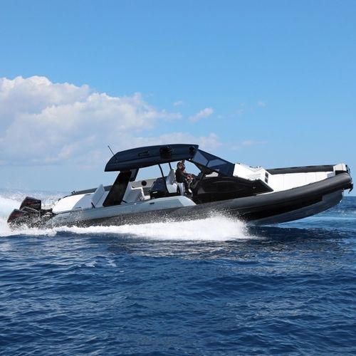 Außenborder-Schlauchboot - CAYMAN 45.0 - Ranieri International - zweimotorig / Hardtop / max. 16 Personen
