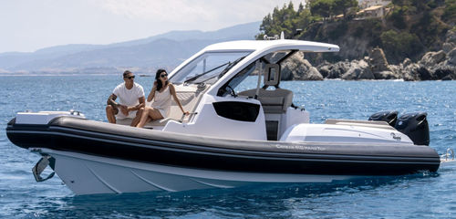 Außenborder-Schlauchboot - Cayman 41.0 Executive - Ranieri International - zweimotorig / Festrumpf / RIB