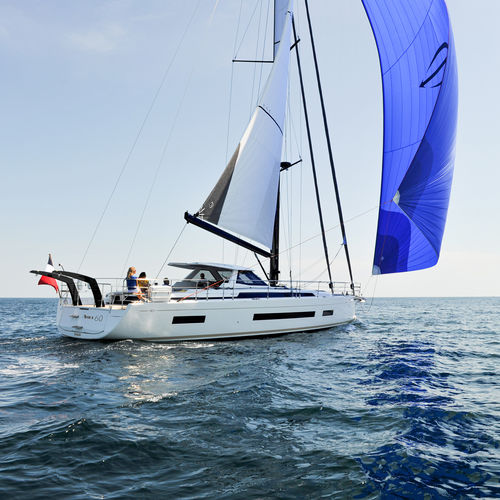 Segelyacht für Kreuzfahrten - 60 - Chantiers Amel - 3 Kabinen / mit Mittelcockpit / Glasfaser
