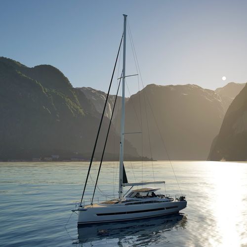 Segelyacht für Kreuzfahrten - AMEL 50.2 - Chantiers Amel - 3 Kabinen / mit Mittelcockpit / Kutter