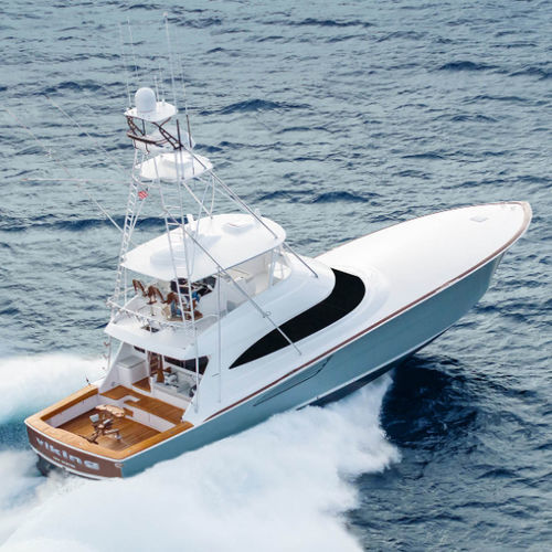 Motoryacht für Angelsport - 74 C - Viking Yachts - für Kreuzfahrten / Flybridge