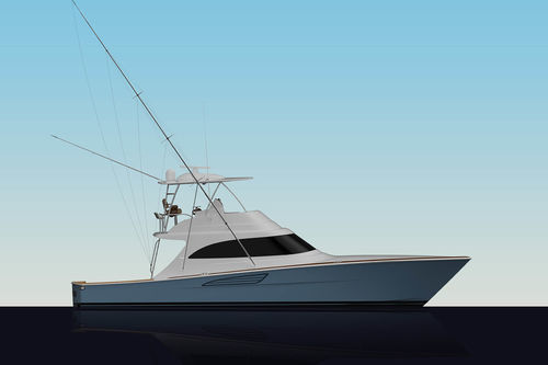 Sportfischer-Motoryacht - 50 BF - Viking Yachts - Offshore / verstellbar / Flybridge