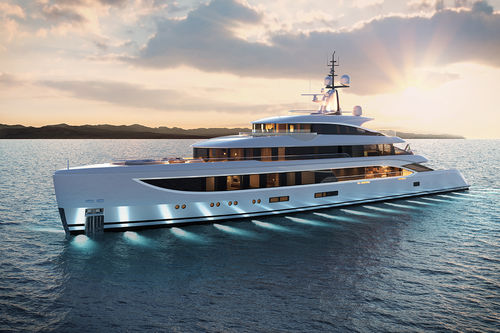 Megayacht für Kreuzfahrten - B.NOW 67M - Benetti - klassisch / Raised Pilothouse / 7 Kabinen