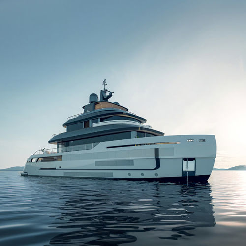 Superyacht für Kreuzfahrten - B.Yond 40M - Benetti - Raised Pilothouse / hybrid / 5 Kabinen