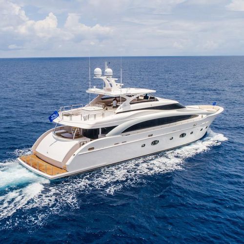 Superyacht für Kreuzfahrten - RP110 - Horizon - Flybridge / Raised Pilothouse / 7 Kabinen