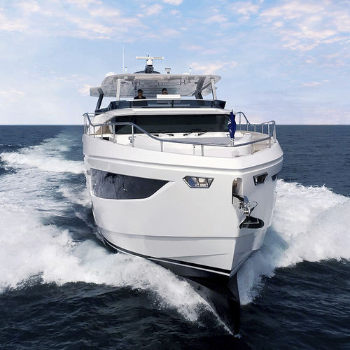 Motoryacht für Kreuzfahrten - FD75 - Horizon - Flybridge / Raised Pilothouse / 4 Kabinen