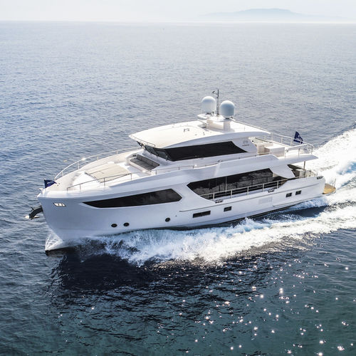 Fahrten-Motoryacht - FD80 - Horizon - geschlossene Flybridge / 4