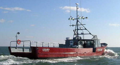 Nutzfahrzeug Berufsschiff - 25 M - LOBSTER BOAT - Derecktor - Innenborder / Aluminium