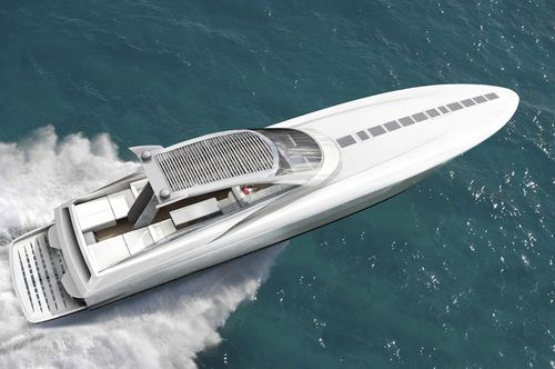Hochleistungsmotoryacht - 70' - Magnum Marine - Softtop / 2 Kabinen / Gleiter