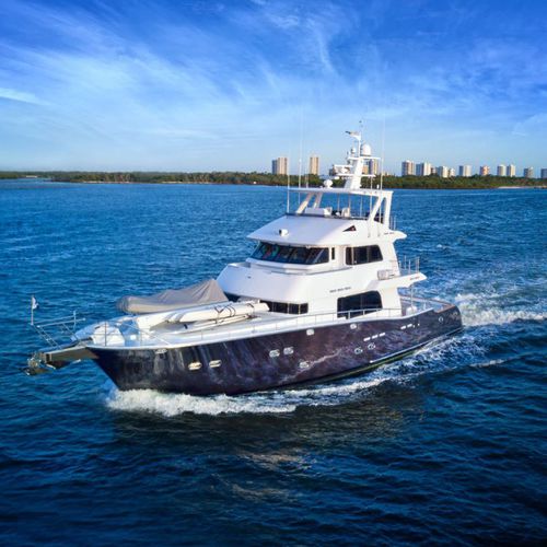 Motoryacht für Expeditionen - 75EYF - Nordhavn - für Angelsport / Trawler / Flybridge