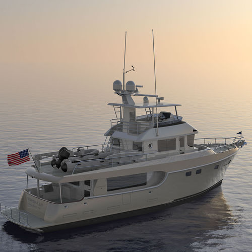 Motoryacht für Kreuzfahrten - 625 - Nordhavn - Flybridge