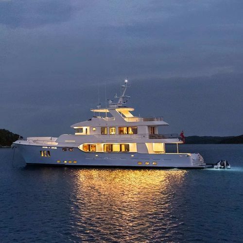 Superyacht für Kreuzfahrten - 100 - Nordhavn - klassisch / Versand / Flybridge