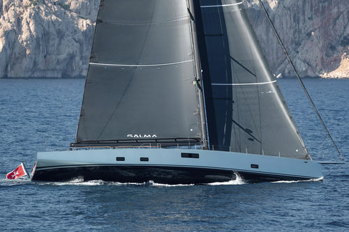 Segel-Superyacht / Regatta - wind110 - Wally - 4 Kabinen / mit offenem Heck / Carbon
