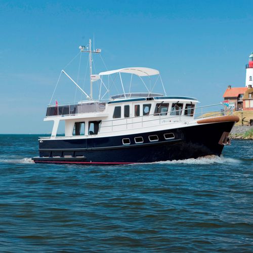 Innenborder-Trawler - Bora 43 - Pedro-Boat - Flybridge / Kanal / Stahl