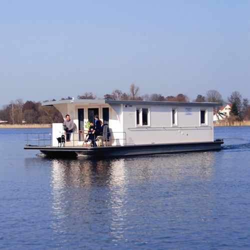 Innenborder-Hausboot - H2home 1150 - Pedro-Boat - Außenborder / Kanal / Sonnendeck