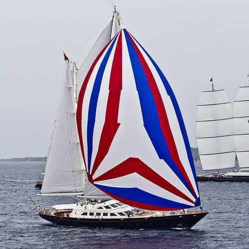 Segel-Superyacht / für Kreuzfahrten - PRINCIPESSA VAIVIA - Perini Navi - mit Steuerhaus / Aluminium / Ketch