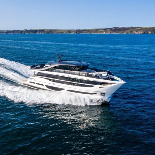 Motoryacht für Kreuzfahrten - X95 Vista - Princess - Flybridge / Raised Pilothouse / mit Decksalon