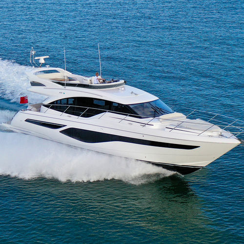 Motoryacht für Kreuzfahrten - F55 - Princess - Flybridge / 3 Kabinen / 6 Kojen