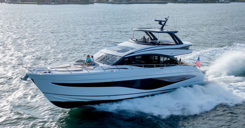 Motoryacht für Kreuzfahrten - S74 - Princess - Flybridge / 4 Kabinen