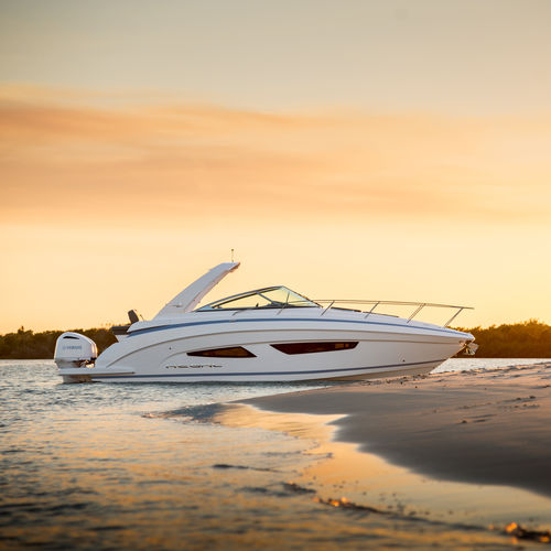 Außenborder-Runabout - 33 XO - Regal - zweimotorig / mit Doppelkonsole / Bowrider