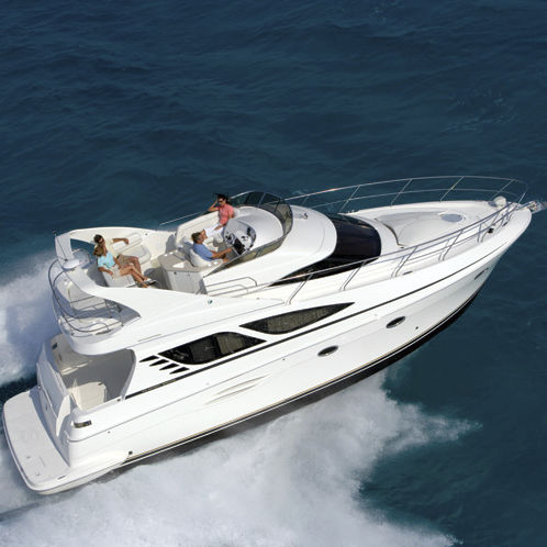 Express-Cruiser / IPS POD - 43 Bridge - Silverton - zweimotorig / Flybridge / Sport