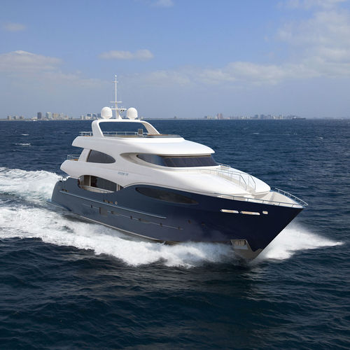 Superyacht für Kreuzfahrten - 35 M - Vicem Yachts - Raised Pilothouse / 7 Kabinen / Gleiter