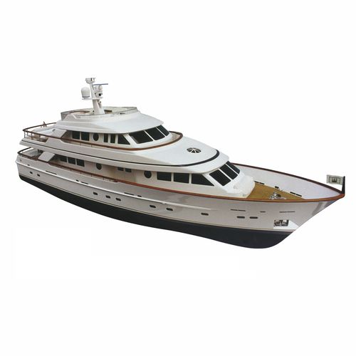 Motoryacht für Kreuzfahrten - W 95 - Warwick Yacht Design - Raised Pilothouse / 4 Kabinen / Verdränger