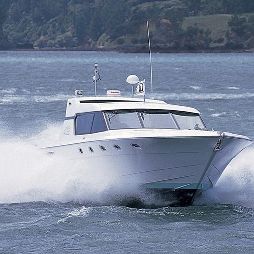 Motoryacht für Kreuzfahrten - ACE - Warwick Yacht Design - Sport / Hardtop / Verdränger Rumpf