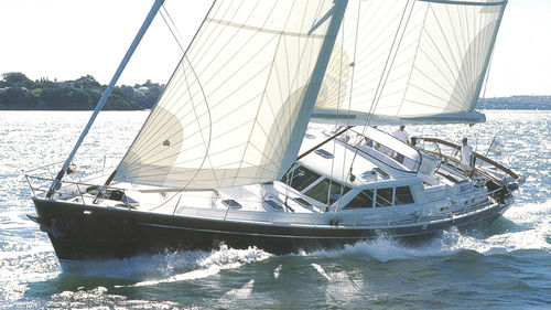 Segelyacht für Kreuzfahrten - FITZROY - Warwick Yacht Design - 3 Kabinen / mit Mittelcockpit / Aluminium