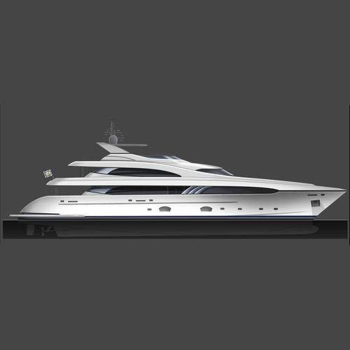 Megayacht für Kreuzfahrten - W 48M - Warwick Yacht Design - Raised Pilothouse / 5 Kabinen
