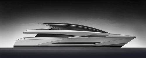 Schnelle Superyacht - W 42 XT - Warwick Yacht Design - Hardtop / 5 Kabinen / Verdränger Rumpf