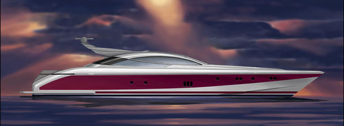 Sport-Superyacht - W 130 - Warwick Yacht Design - Hardtop / 4 Kabinen / Verdränger Rumpf