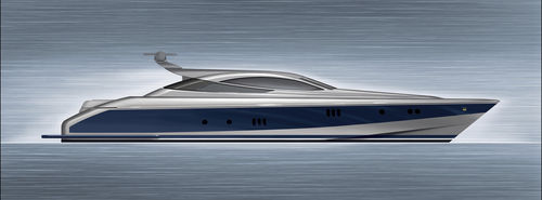 Sport-Motoryacht - W 90 - Warwick Yacht Design - Hardtop / Verdränger Rumpf