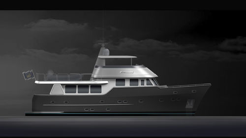 Motoryacht für Expeditionen - W 65 - Warwick Yacht Design - Explorer / Flybridge / 4 Kabinen