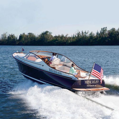 Jetantriebs-Runabout - 34 - Hinckley - mit Doppelkonsole / mit Kabine