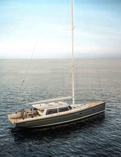 Segelyacht für Kreuzfahrten - SOU’WESTER 53 - Hinckley - 2 Kabinen / mit offenem Heck / mit Doppelsteuerrad