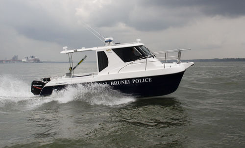 Patrouillenboot Berufsschiff - 8000 Series - LeisureCat - Katamaran / Außenborder