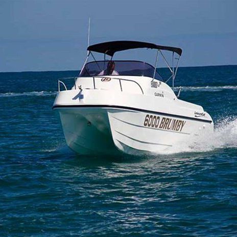 Katamaran-Daycruiser - 6000 Brumby - LeisureCat - Außenborder / Gleiter / Open
