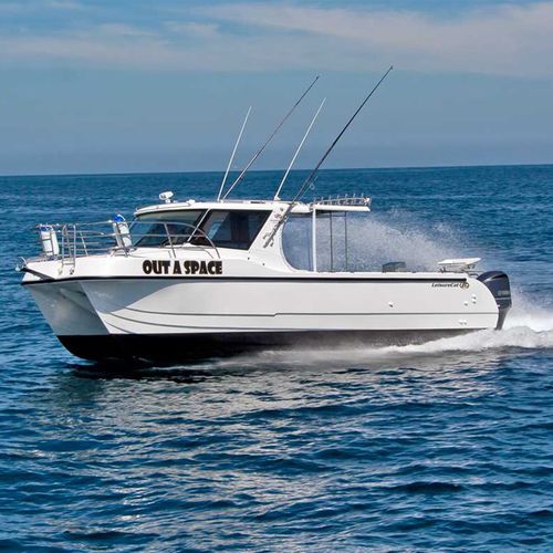 Express-Cruiser / Katamaran - 9000 Kingfisher - LeisureCat - Außenborder / Diesel / zweimotorig