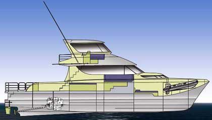 Katamaran-Motoryacht - LC 5800 - LeisureCat - Sportfischer / mit geschlossener Flybridge / Hardtop